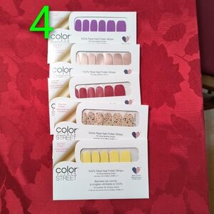 Color Street Vibrant Nail Polish Strips Collection (Set Of 10)